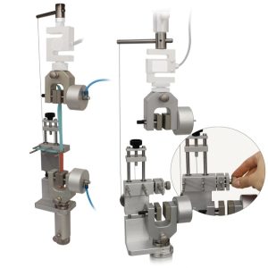 90° soyulma T-soyulma test fikstürü ASTM-F88, ASTM-F904 ve DIN EN868-5'e göre Tıbbi ambalajın sızdırmazlık mukavemetini test etmek için