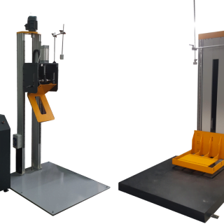 Mazgal kanallı ve eklem kollu drop test Dserbest düşürme test cihazları
